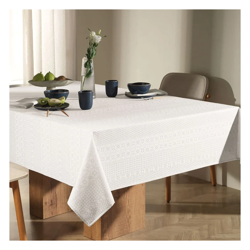 Toalha de Mesa Karsten Sempre Limpa 6 Lu ...